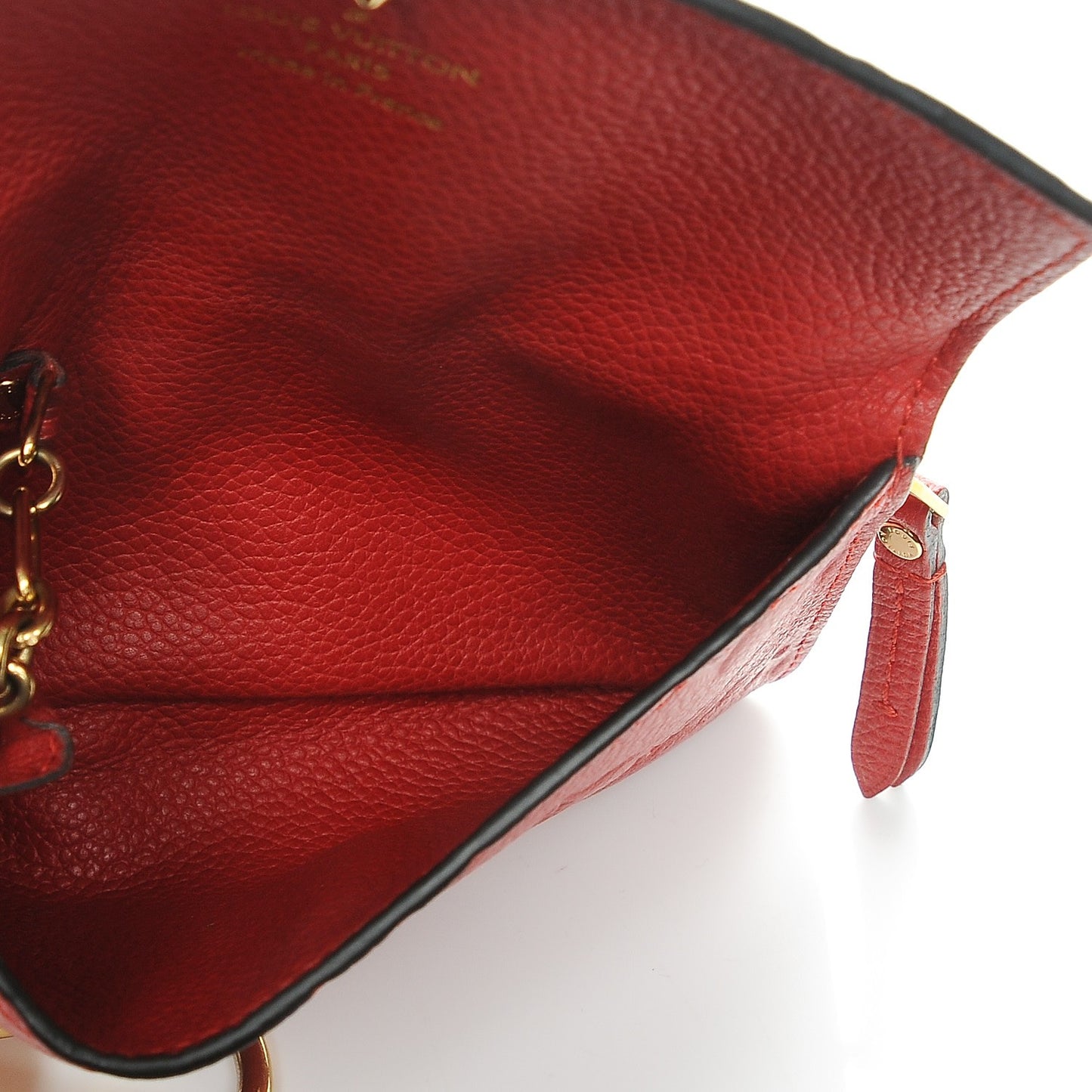 Empreinte Key Pouch Cherry