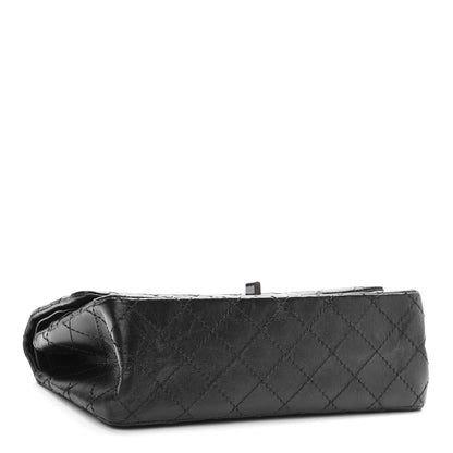 Chanel Aged Calfskin Quilted 2.55 Reissue 225 Flap So Black 4 of 11