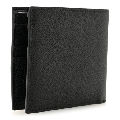 Prada Vitello Micro Grain Bi-Fold Wallet Black 3 of 7