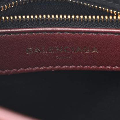 Balenciaga Chevre Gold Metallic Edge Hardware City Rouge Pourpre 7 of 11