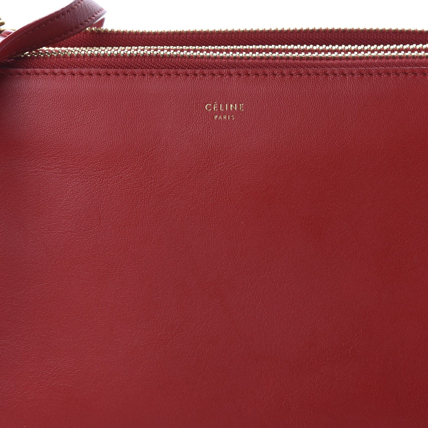 Lambskin Small Trio Crossbody Bag Red