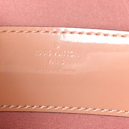 Louis Vuitton Patent Louise New Sobe Clutch Rose Velours 6 of 9