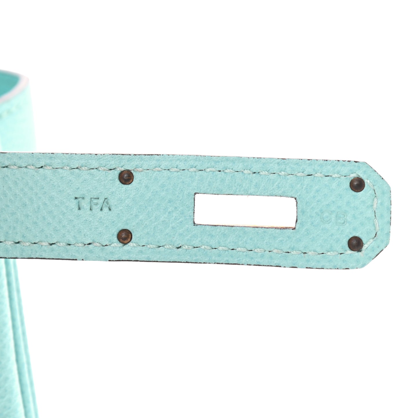 Epsom Birkin 30 Bleu Atoll