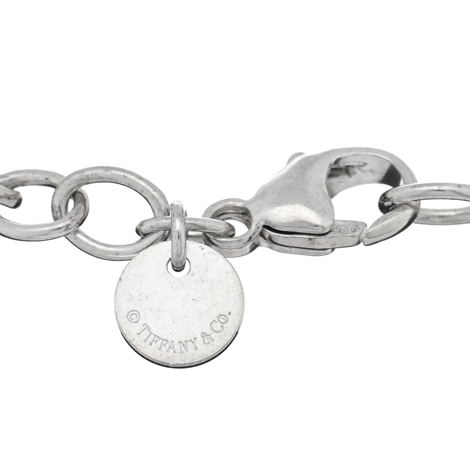 Tiffany Sterling Silver Infinity Chain Bracelet 3 of 3