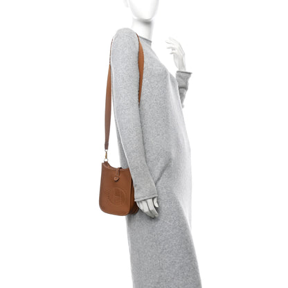 Hermes Taurillon Clemence Evelyne TPM Gold 2 of 10