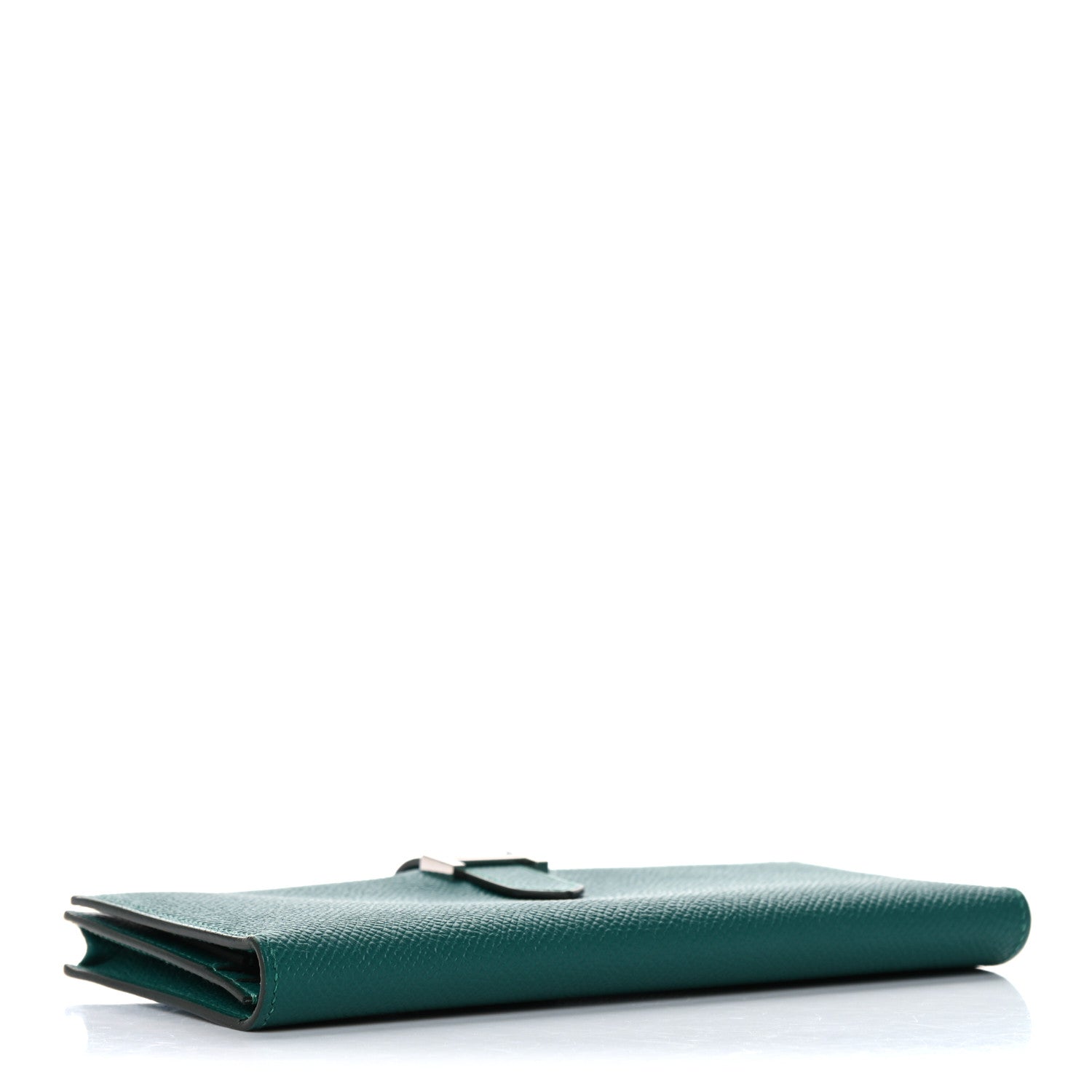 Hermes Epsom Bearn Gusset Wallet Malachite 3 of 10