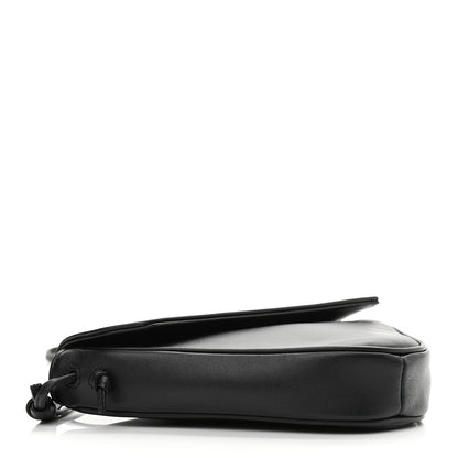 Celine Smooth Calfskin Triangle Crossbody Bag Black 4 of 11