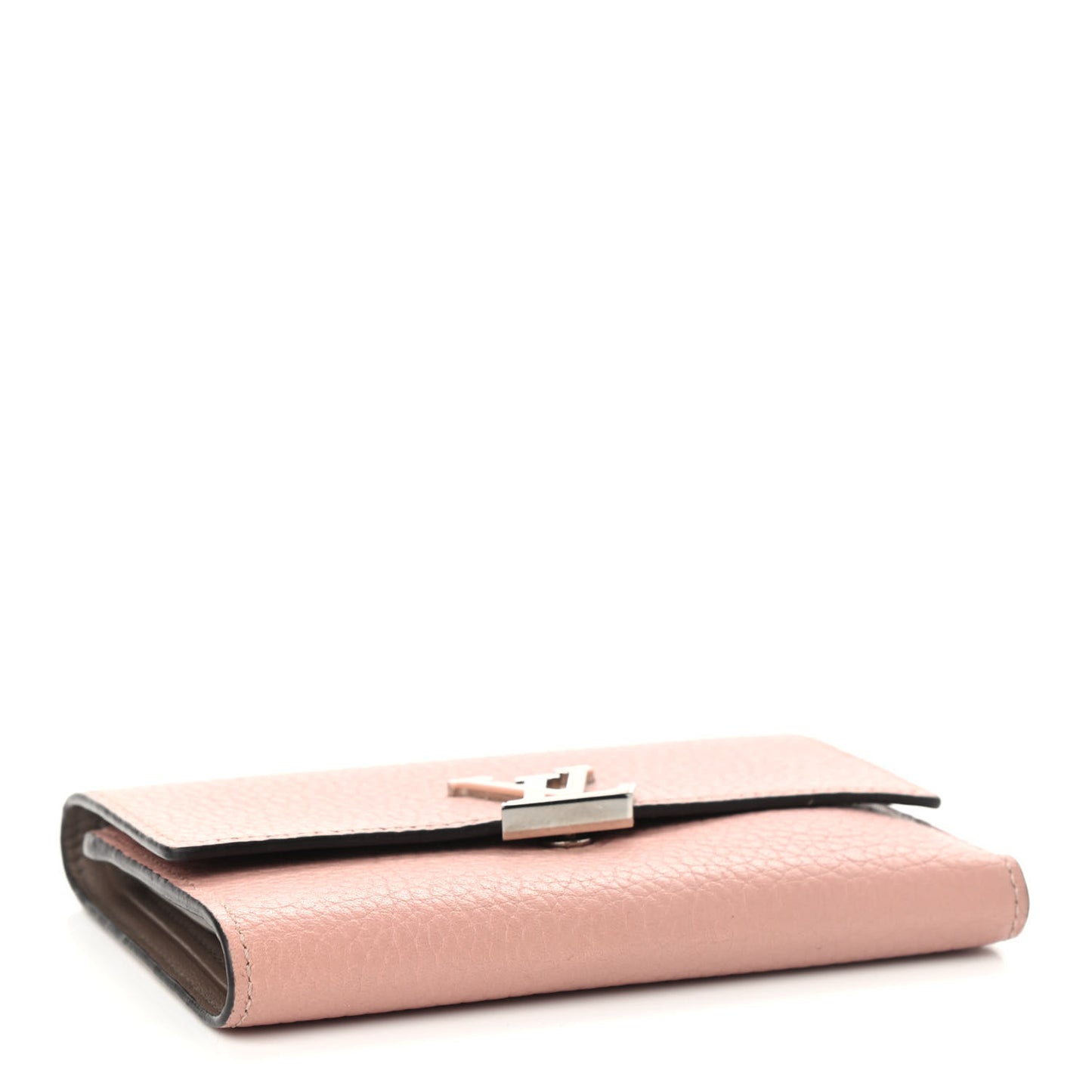 Taurillon Capucines Compact Wallet Magnolia