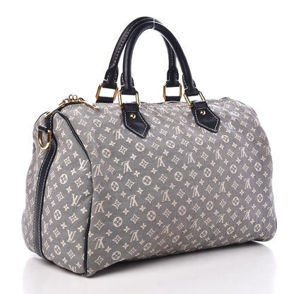 Louis Vuitton Monogram Idylle Speedy Bandouliere 30 Encre 3 of 8