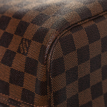 Louis Vuitton Damier Ebene Neo Neverfull MM Rose Ballerine 7 of 13