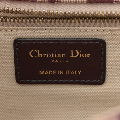 Christian Dior Oblique Dioraddict Flap Bag Burgundy 6 of 13
