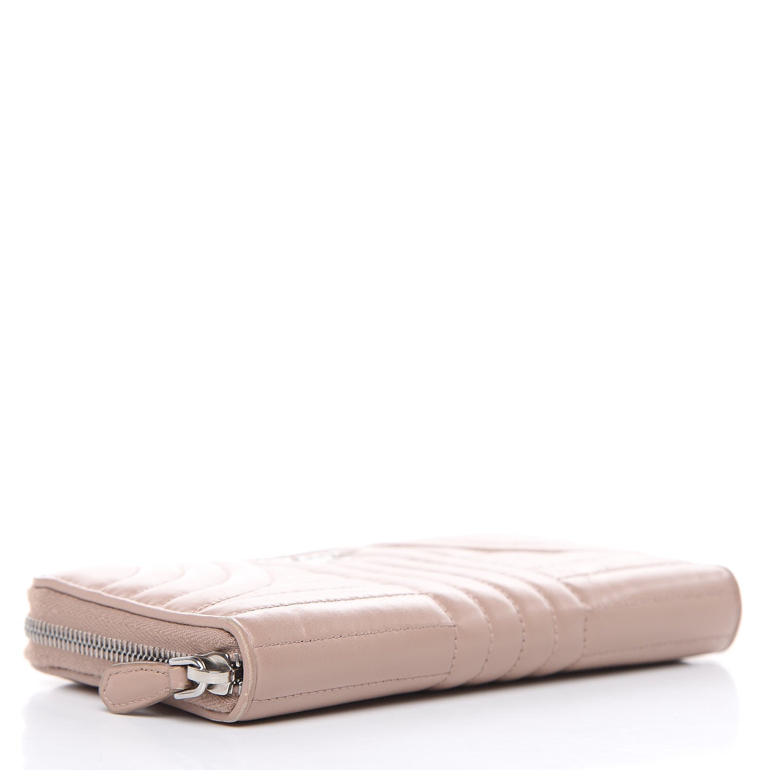 Prada Soft Calfskin Diagramme Zip Around Wallet Cipria 4 of 13