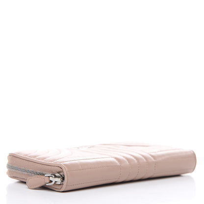 Prada Soft Calfskin Diagramme Zip Around Wallet Cipria 4 of 13