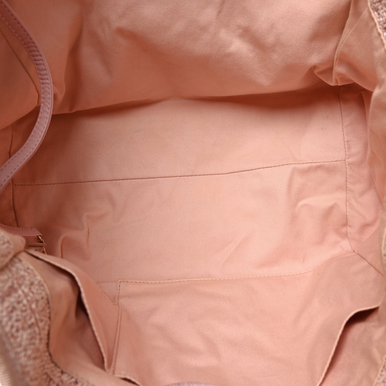 Chanel Lurex Boucle Deauville Medium Tote Pink 4 of 9