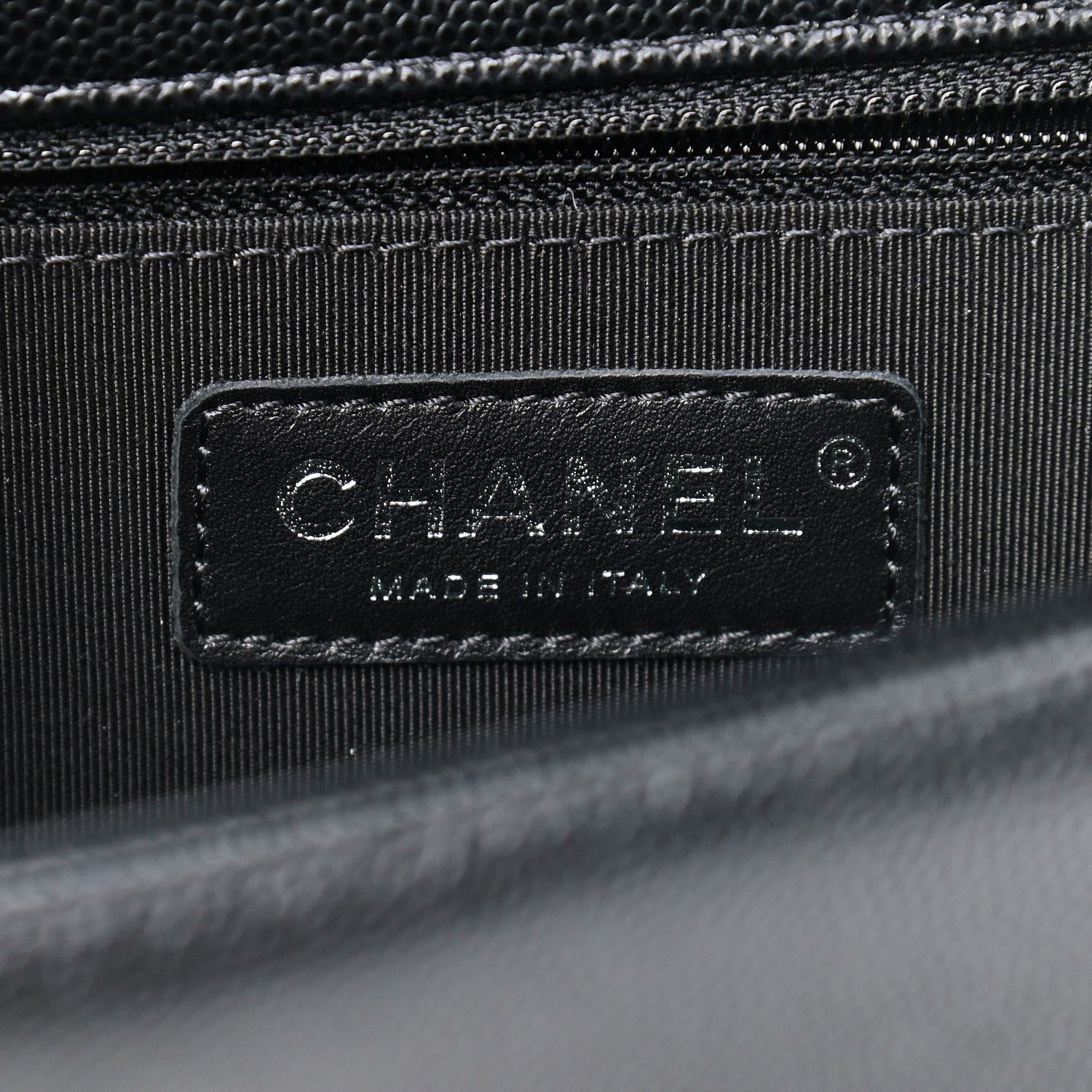 Chanel Caviar Quilted New Medium Boy Flap Black 8 of 9