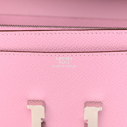 Hermes Epsom Constance Wallet To Go Mauve Sylvestre 6 of 11