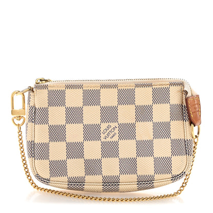 Louis Vuitton Damier Azur Mini Pochette Accessories 1 of 10