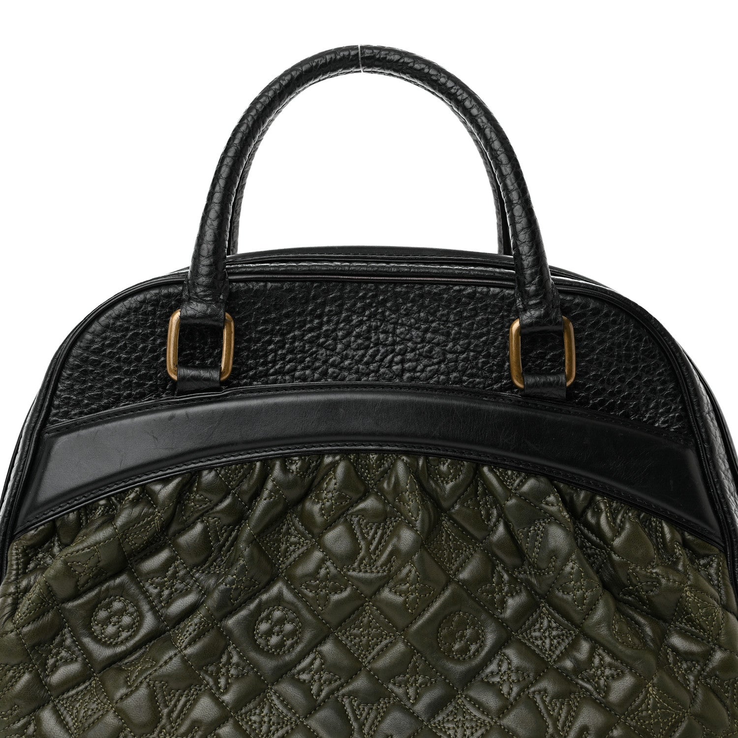 Louis Vuitton Lambskin Vienna Mizi Kaki 8 of 15