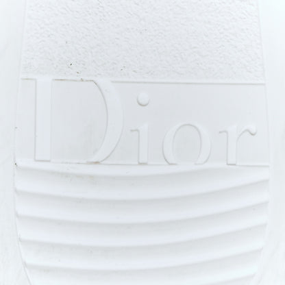 Christian Dior Technical Canvas Oblique Mens B23 Low Top Sneakers 42 White Black 8 of 11