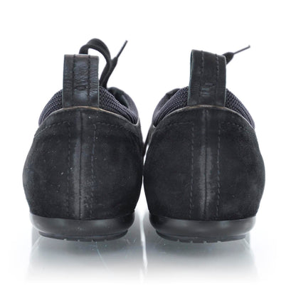 Louis Vuitton Suede Leather Sneakers 39 Black 3 of 9