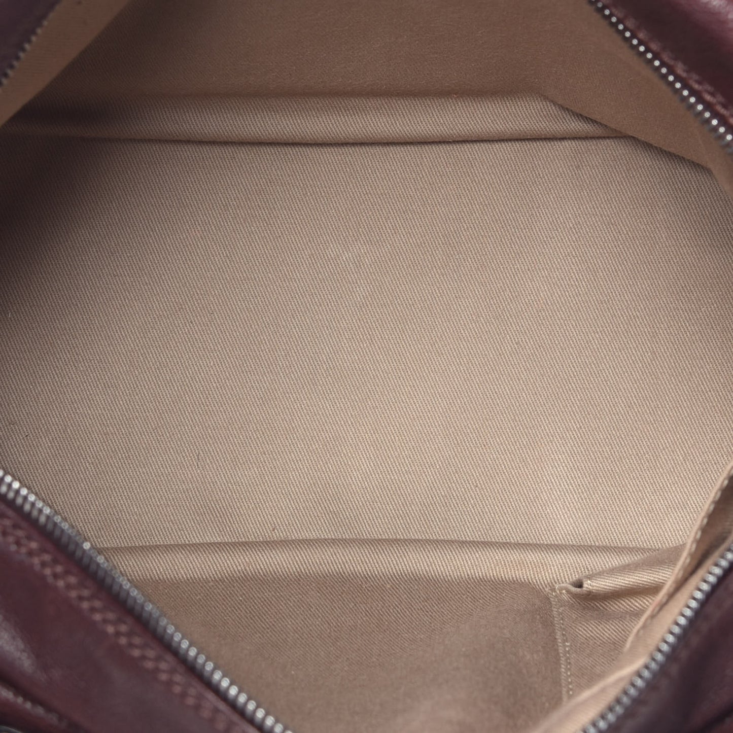 Calfskin Small Diamond Stitch Tote Brown