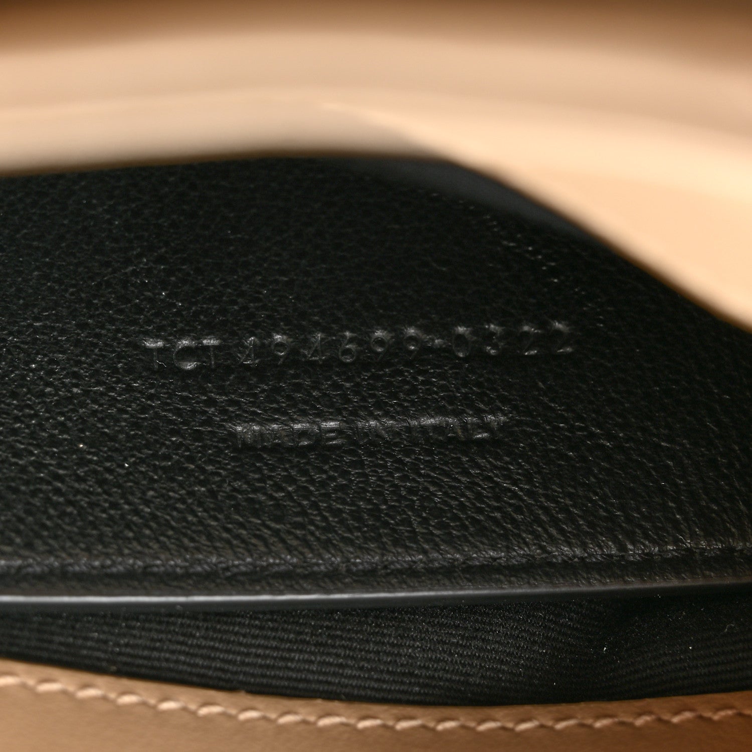 Saint Laurent Calfskin Y Quilted Monogram Small Loulou Crossbody Bag Dark Beige 7 of 14
