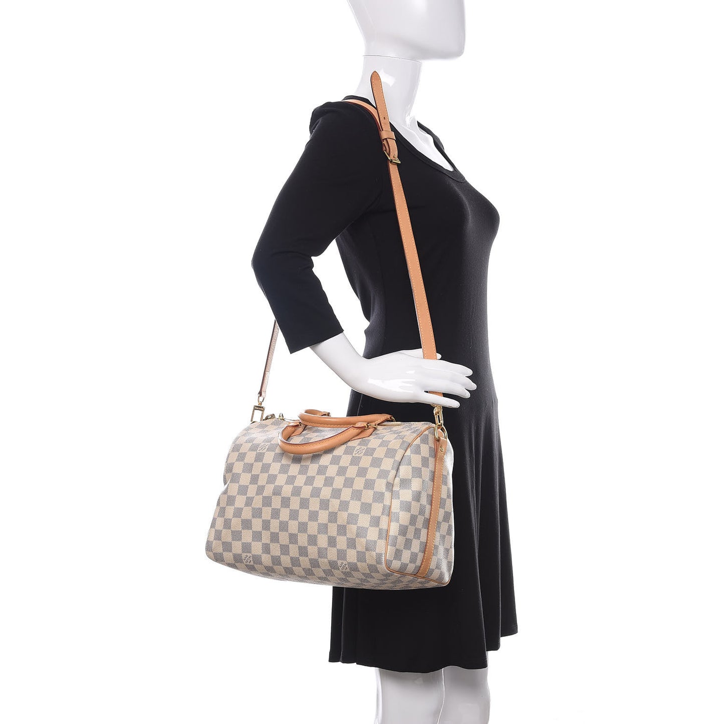 Damier Azur Speedy Bandouliere 30