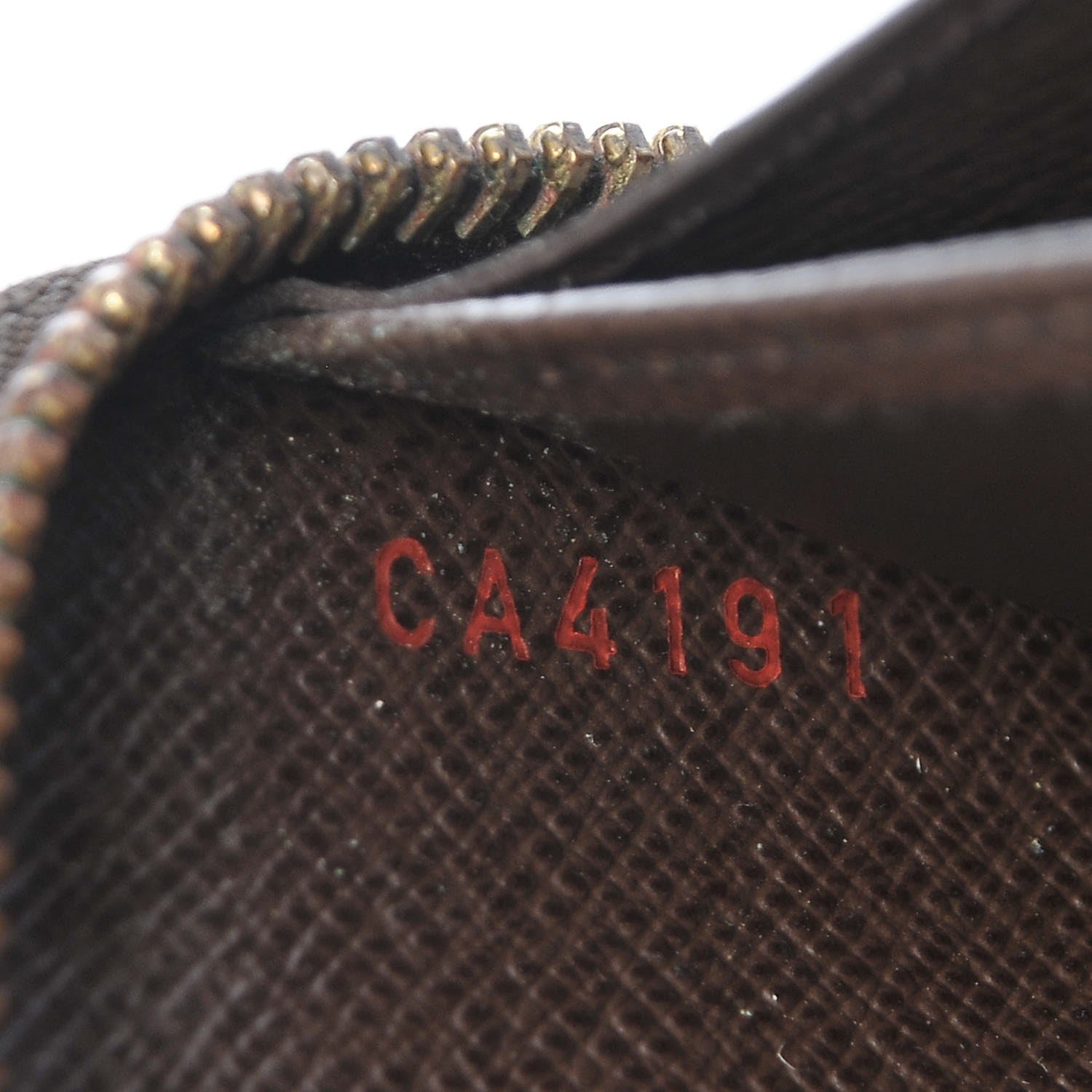 Louis Vuitton Damier Ebene Zippy Wallet 8 of 9