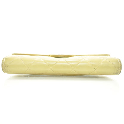 Chanel Lambskin Quilted Large Flap Wallet Beige 5 of 11