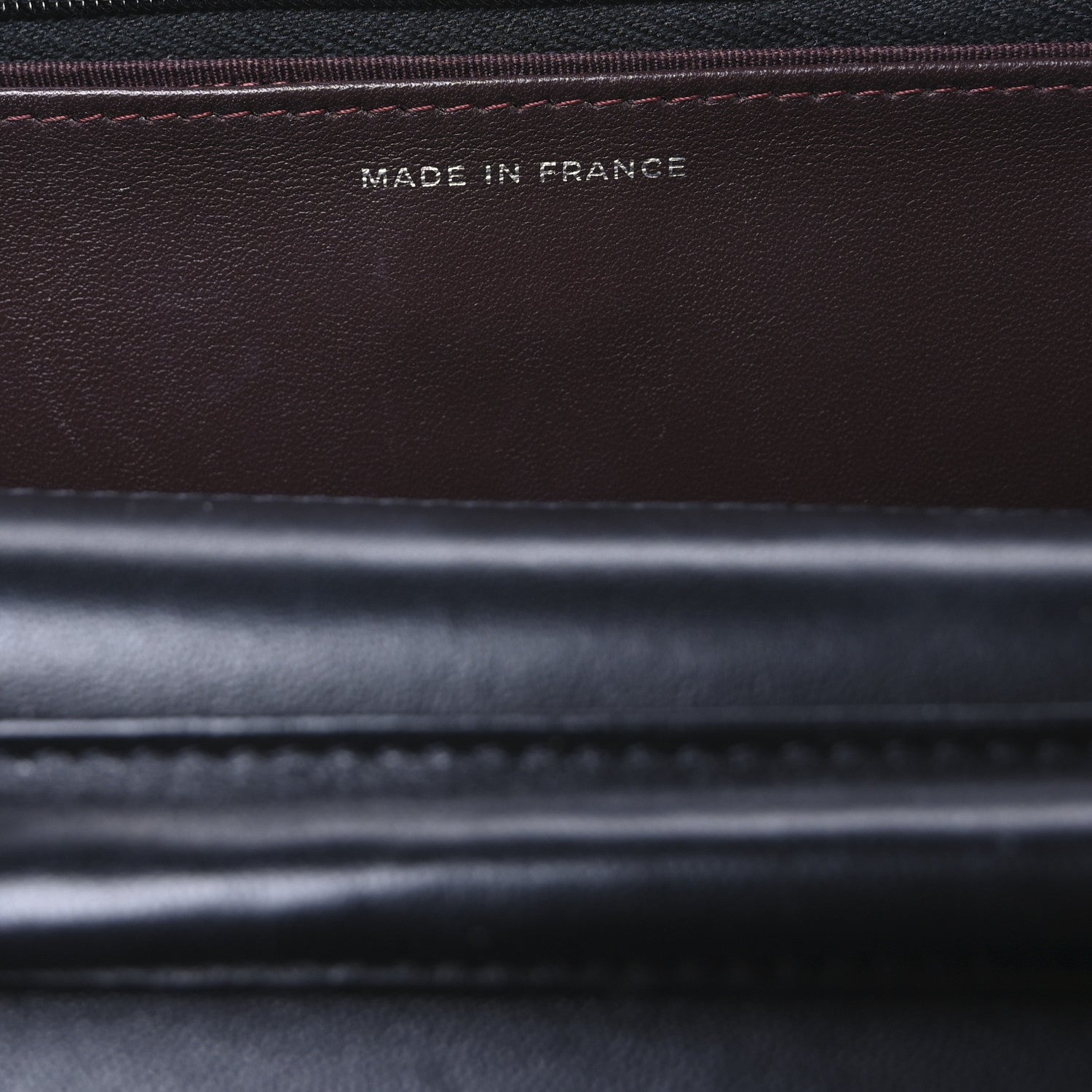 Chanel Lambskin Quilted Wallet On Chain WOC Black 7 of 12