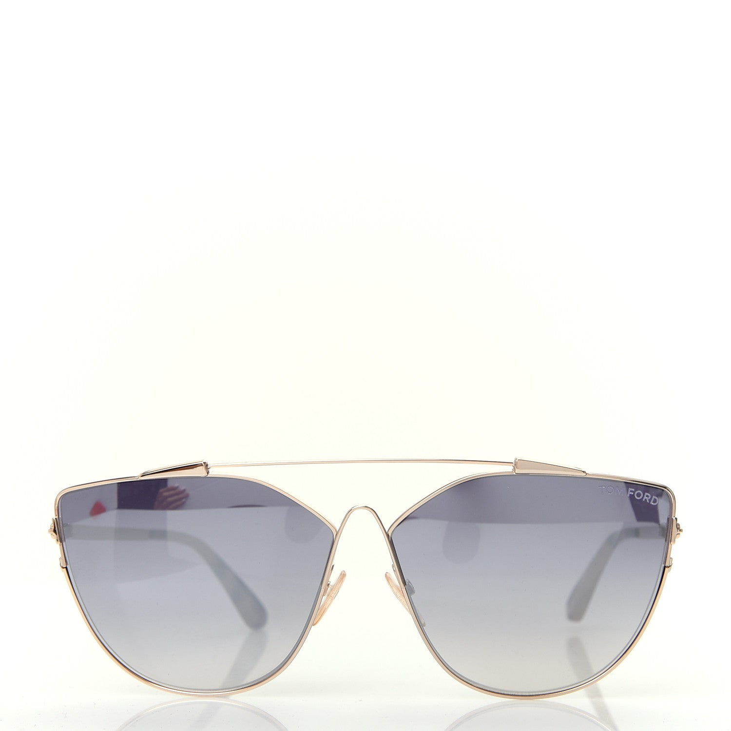 Tom Ford Metal Jacquelyn 02 Aviator Sunglasses TF563 Gold 2 of 8