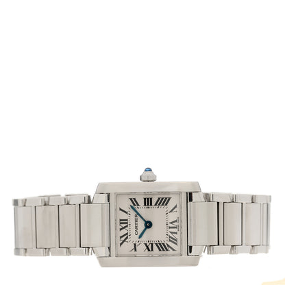 Cartier Stainless Steel 20mm Tank Francaise Quartz Watch 2 of 4
