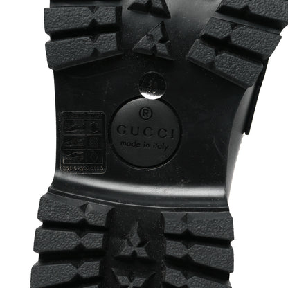 Gucci Betis Glamour Calfskin Womens Horsebit Loafers 38 Black 7 of 10