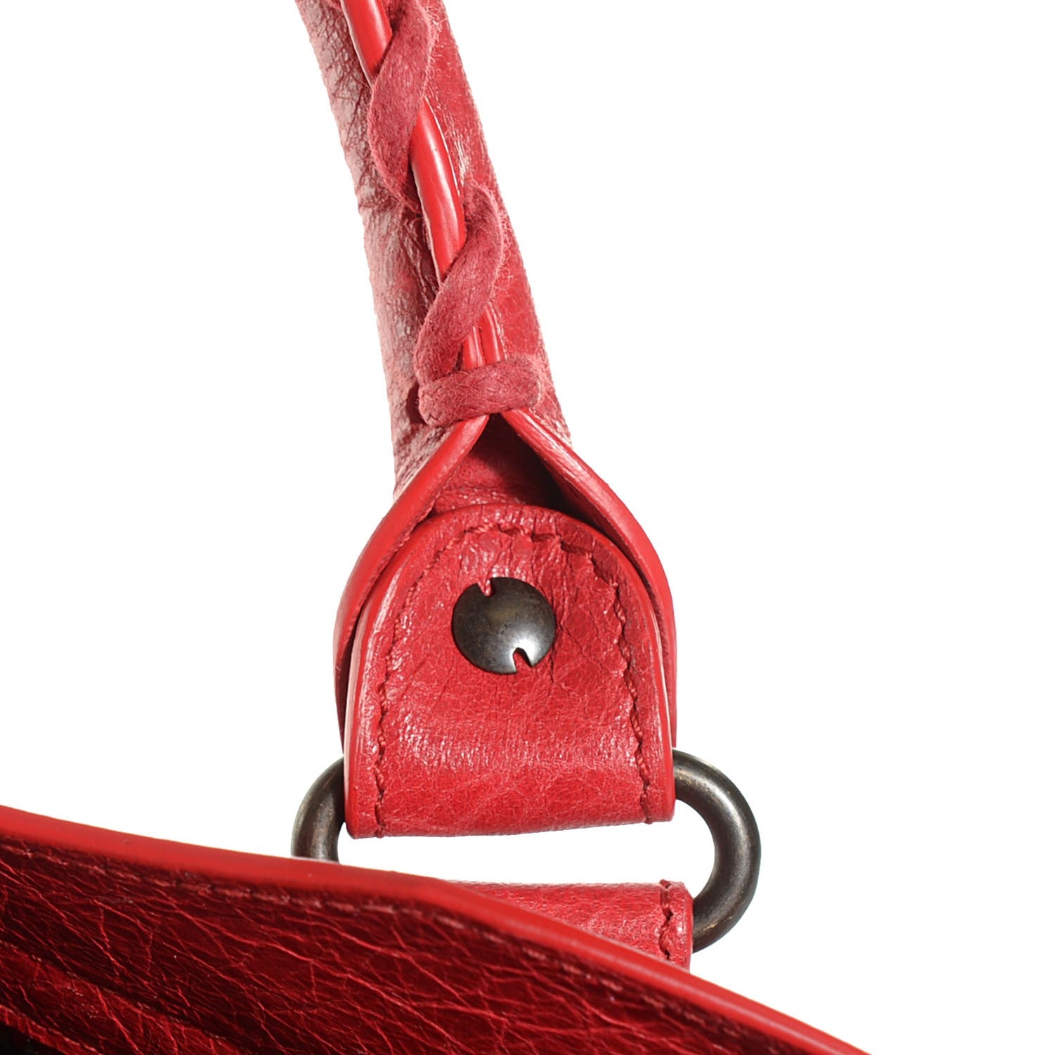 Balenciaga Agneau Classic Hardware Town Rouge Cardinal 11 of 13