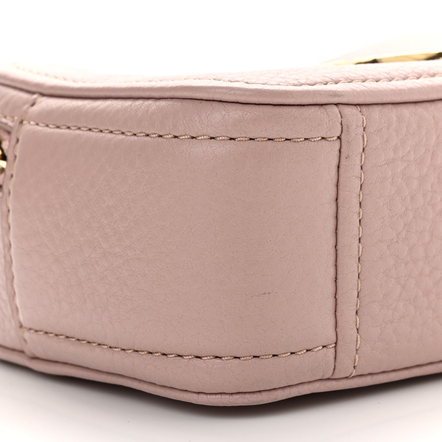 Grained Calfskin The Glam Shot 17 Crossbody Pink