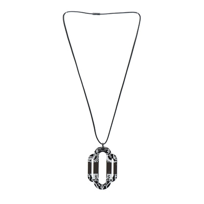 Hermes Enamel Swift Attelage Etriers Tattoo Pendant Necklace 3 of 4