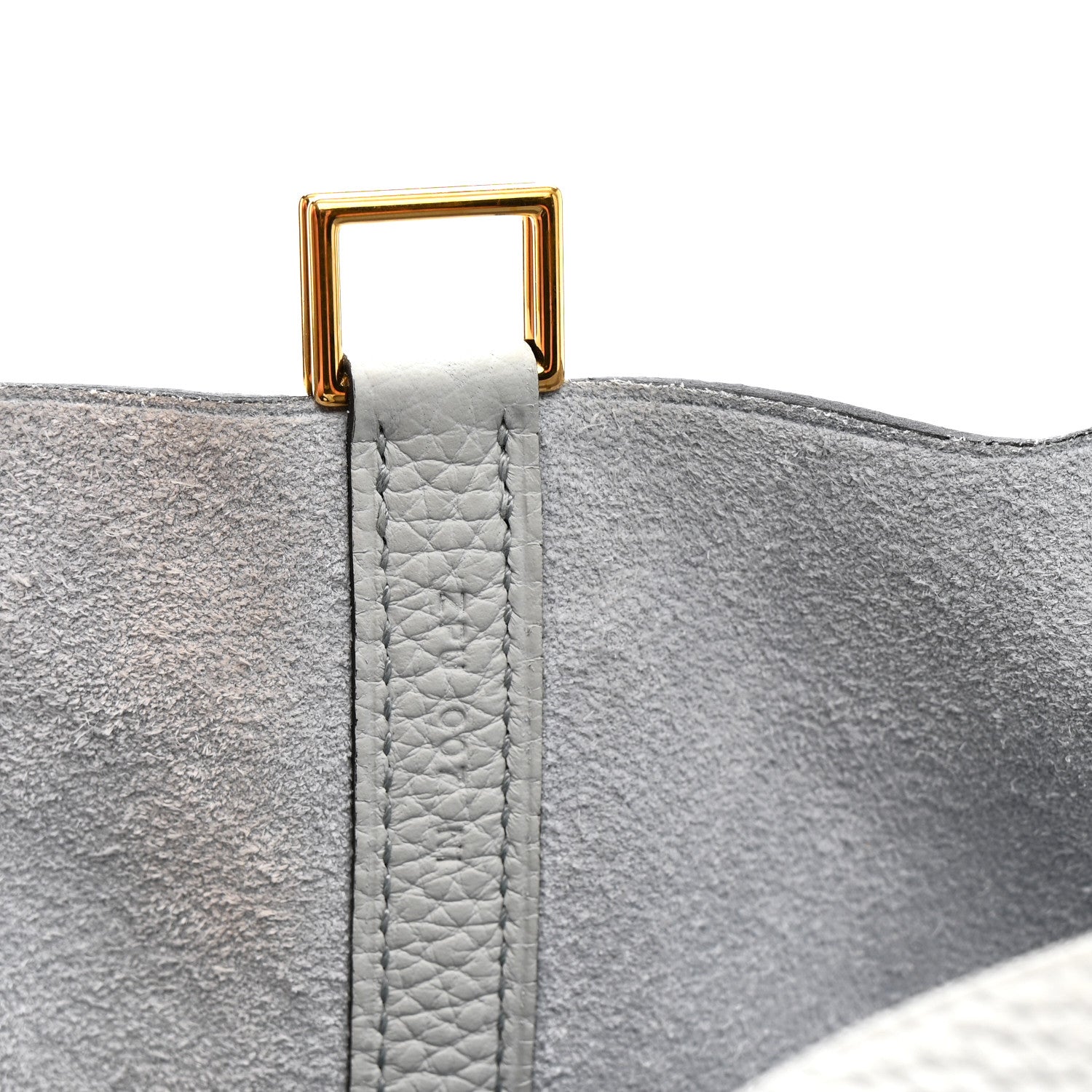 Hermes Taurillon Clemence Picotin Lock 18 PM Bleu Pale 7 of 11