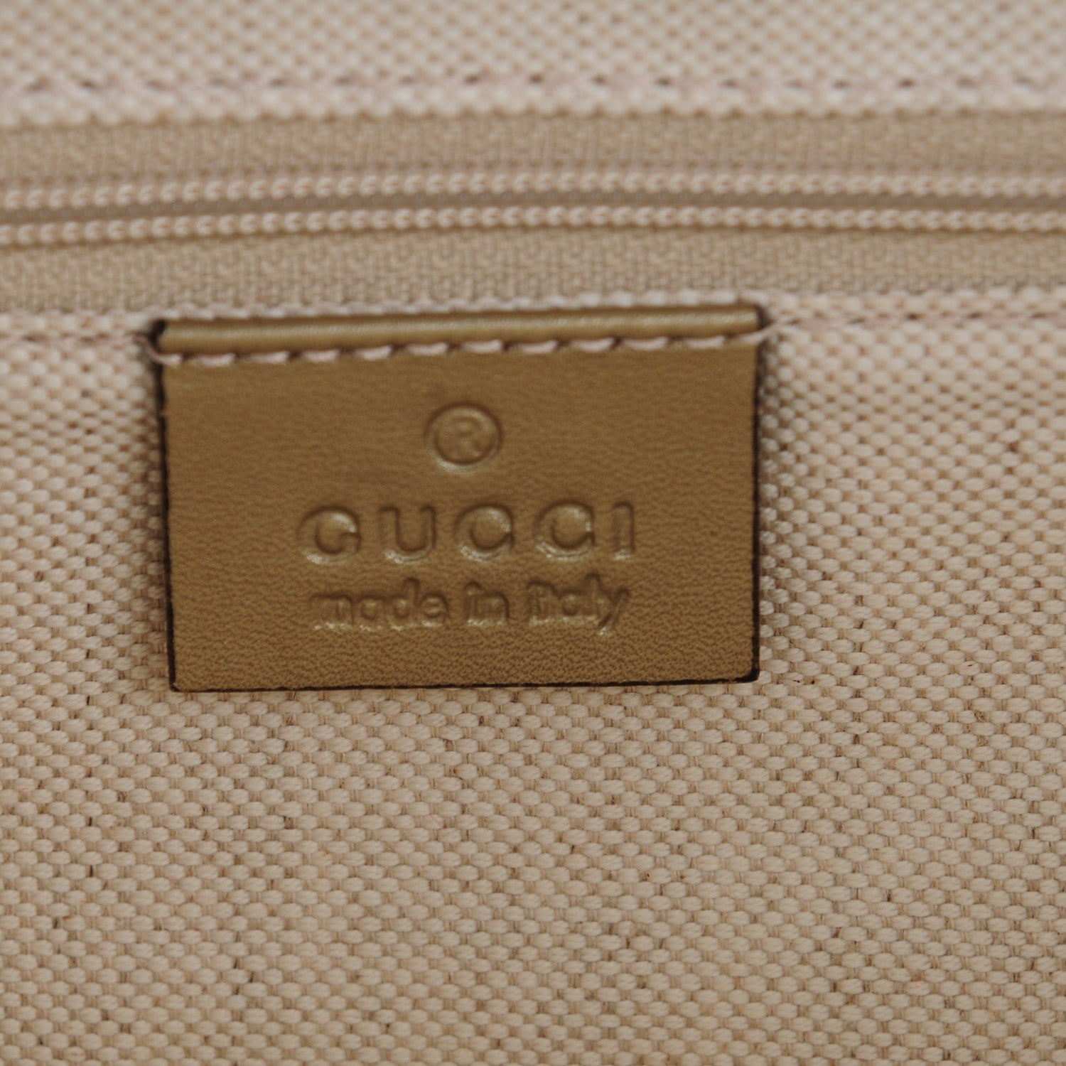 Gucci Monogram Medium Sukey Tote Champagne 6 of 7