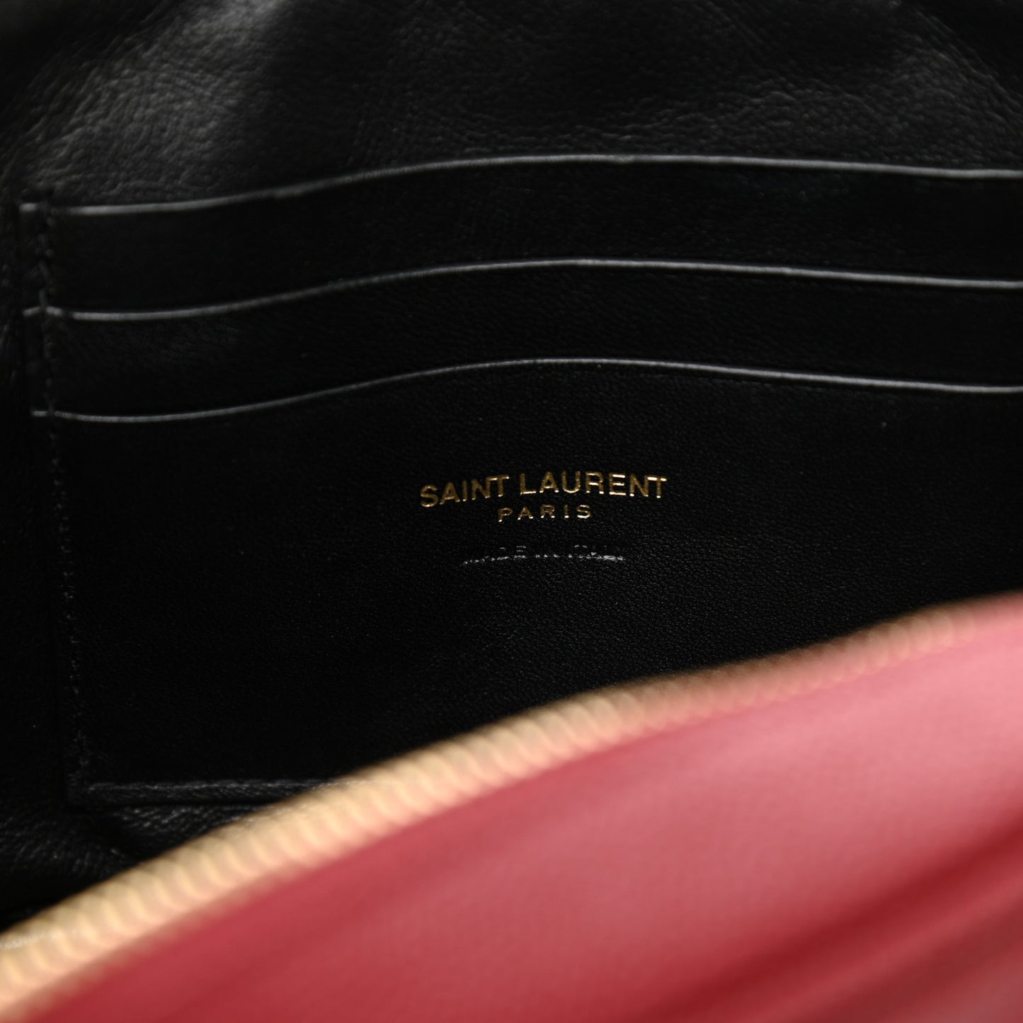 Grain De Poudre Matelasse Monogram Mini Lou Camera Bag Opyum Red