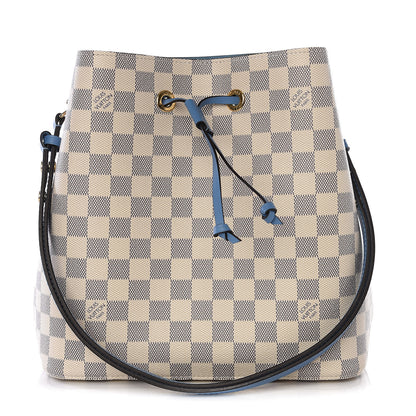 Louis Vuitton Damier Azur Neonoe MM Bleuet 1 of 10