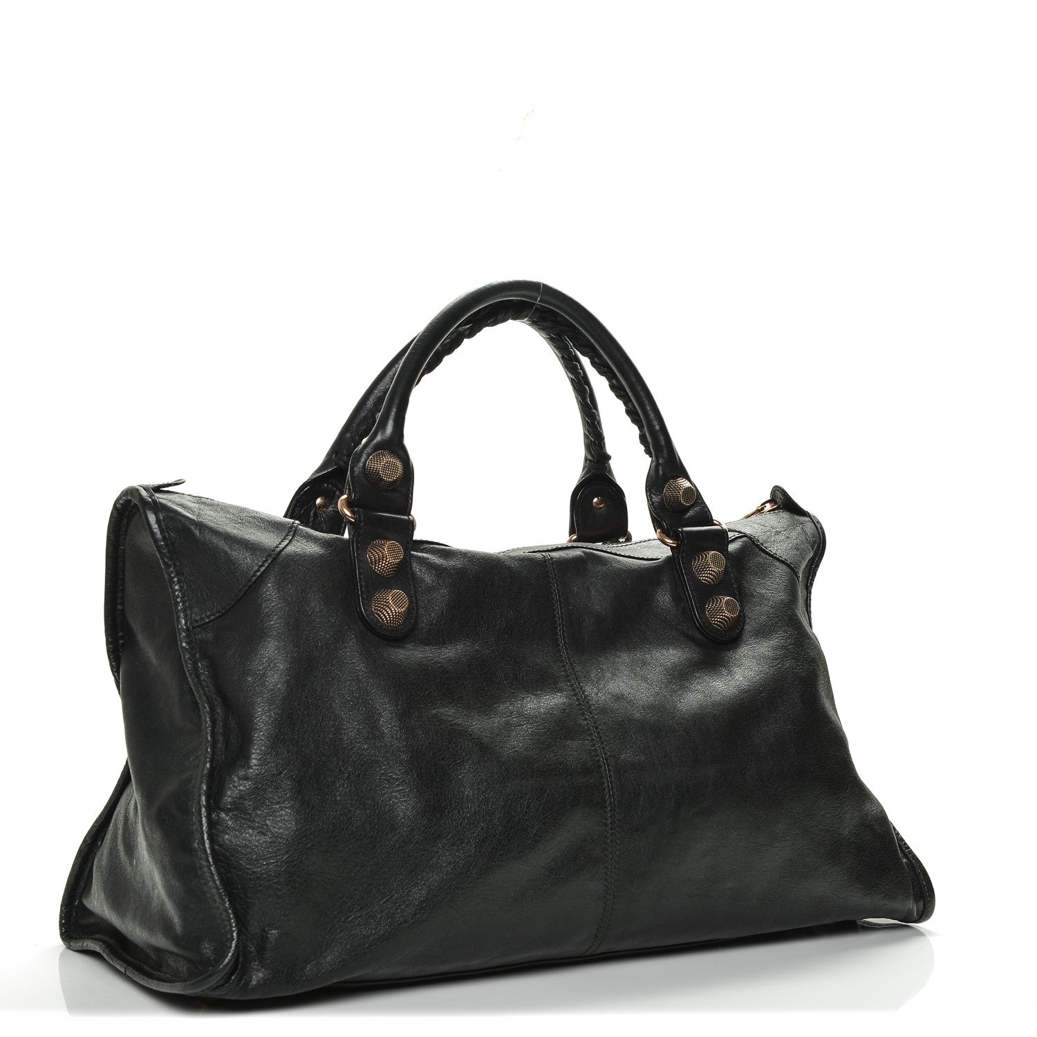 Balenciaga Agneau Giant 21 Rose Gold Hardware Work Black 3 of 6