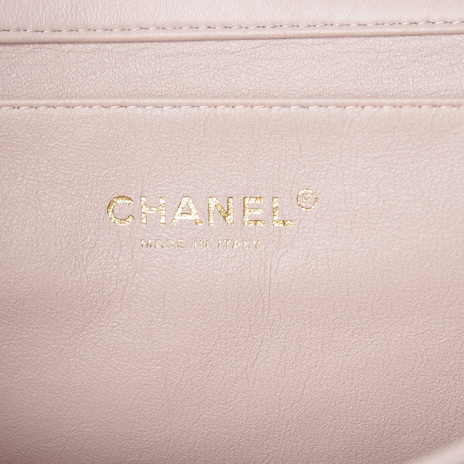 Chanel Lambskin Quilted Clutch With Chain Flap Beige Clair 6 of 11