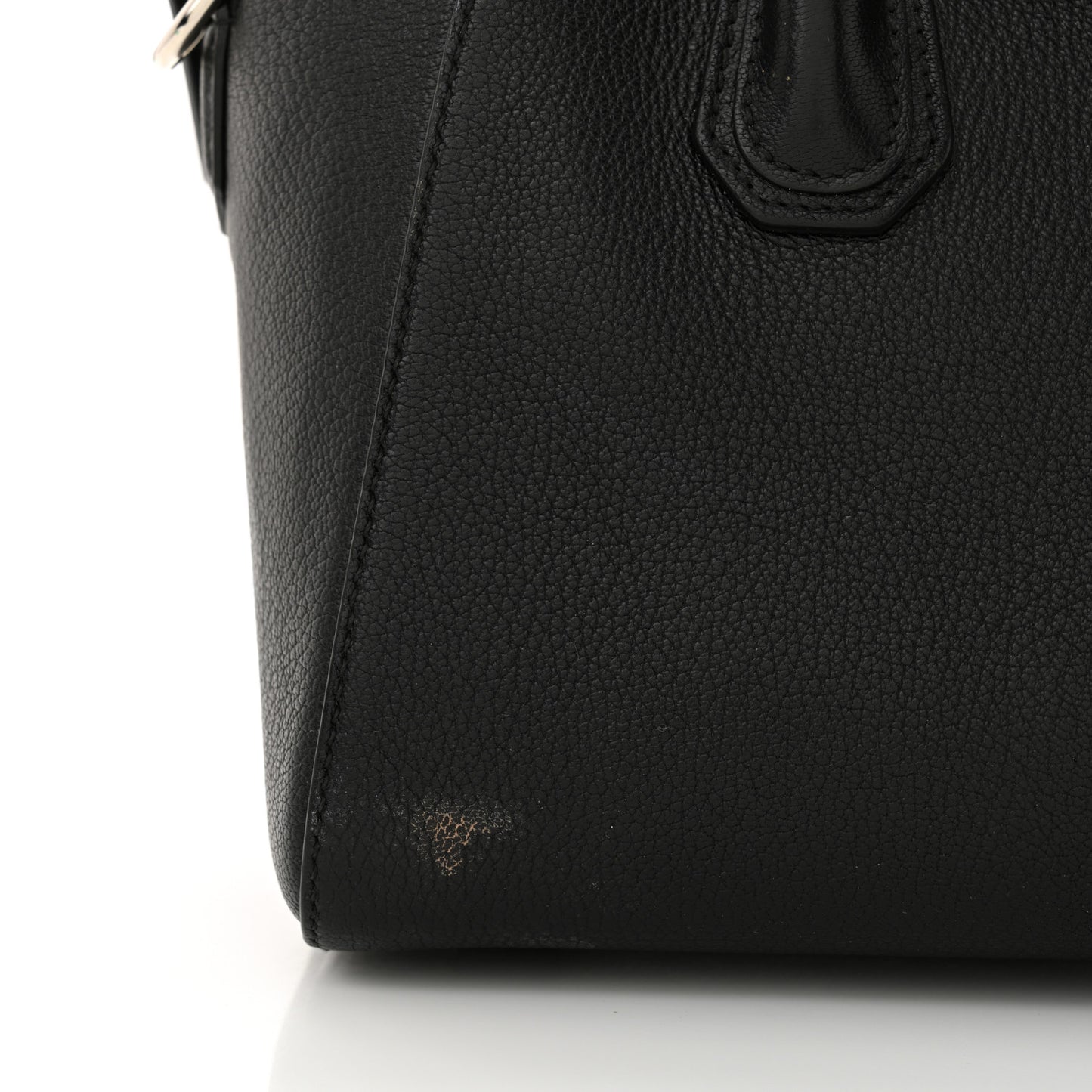 Sugar Goatskin Mini Antigona Black