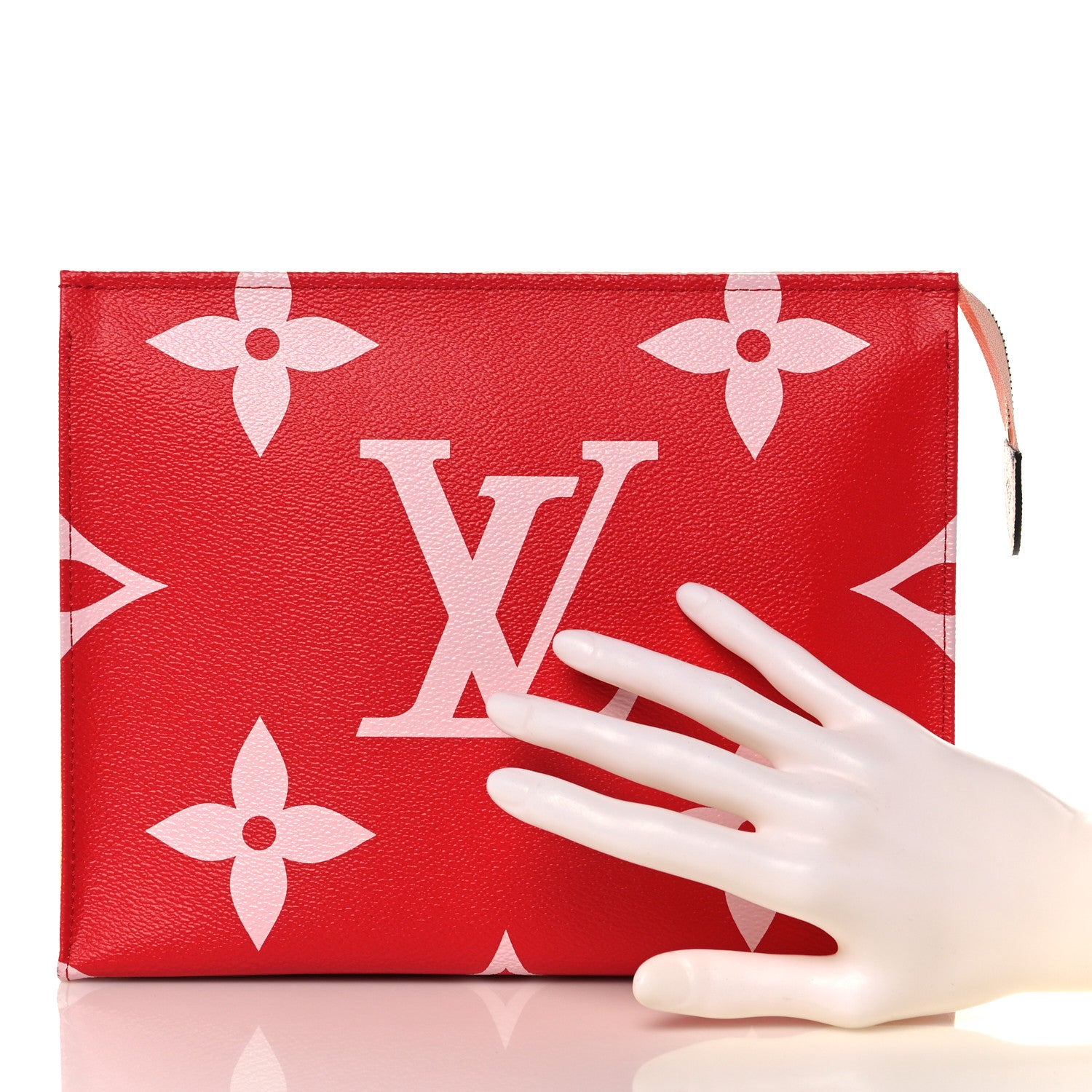 Louis Vuitton Monogram Giant Toiletry Pouch 26 Rouge 2 of 10