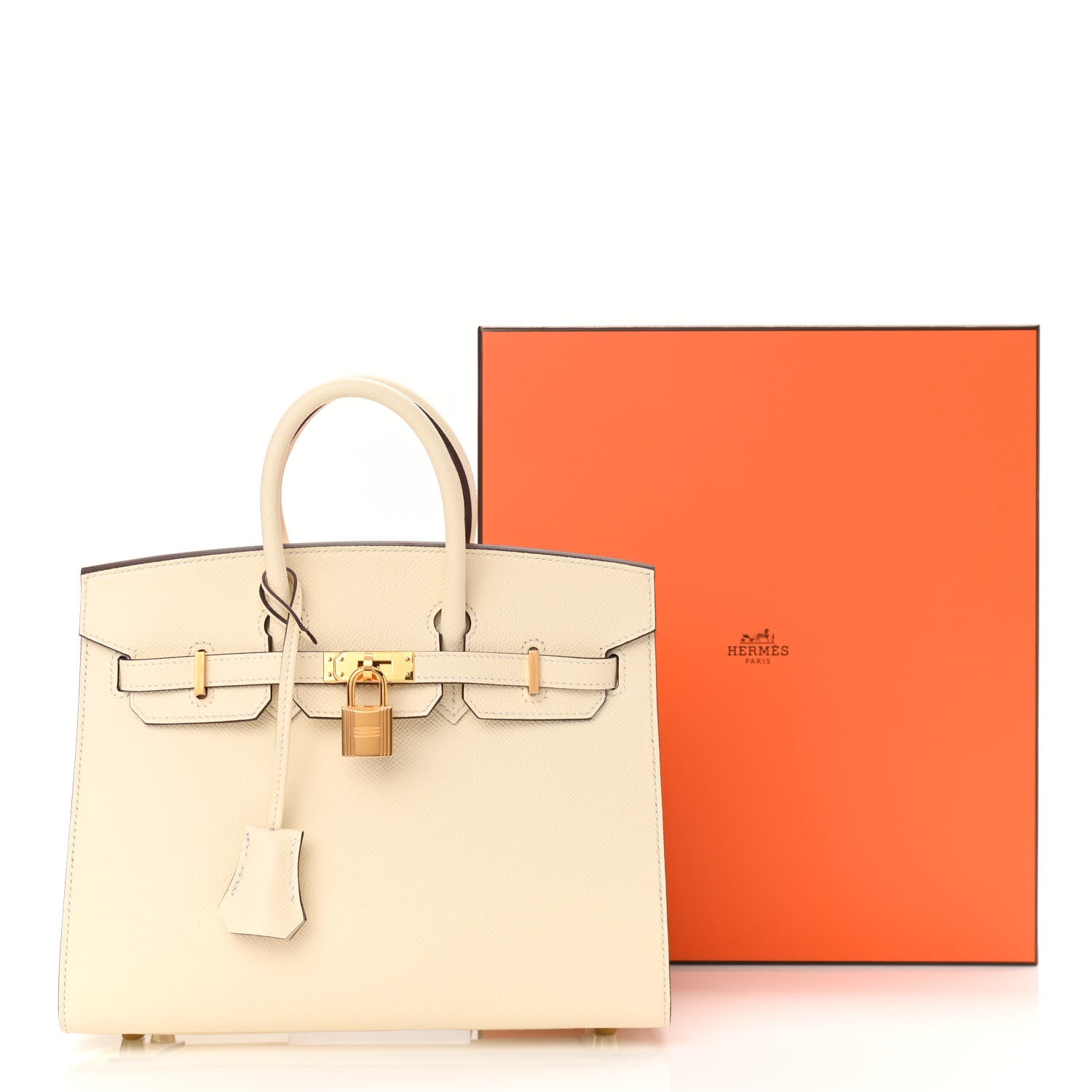 Hermes Epsom Birkin Sellier 25 Nata 11 of 11
