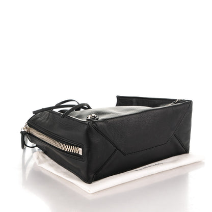 Balenciaga Calfskin Papier Mini A4 Tote Black 4 of 7