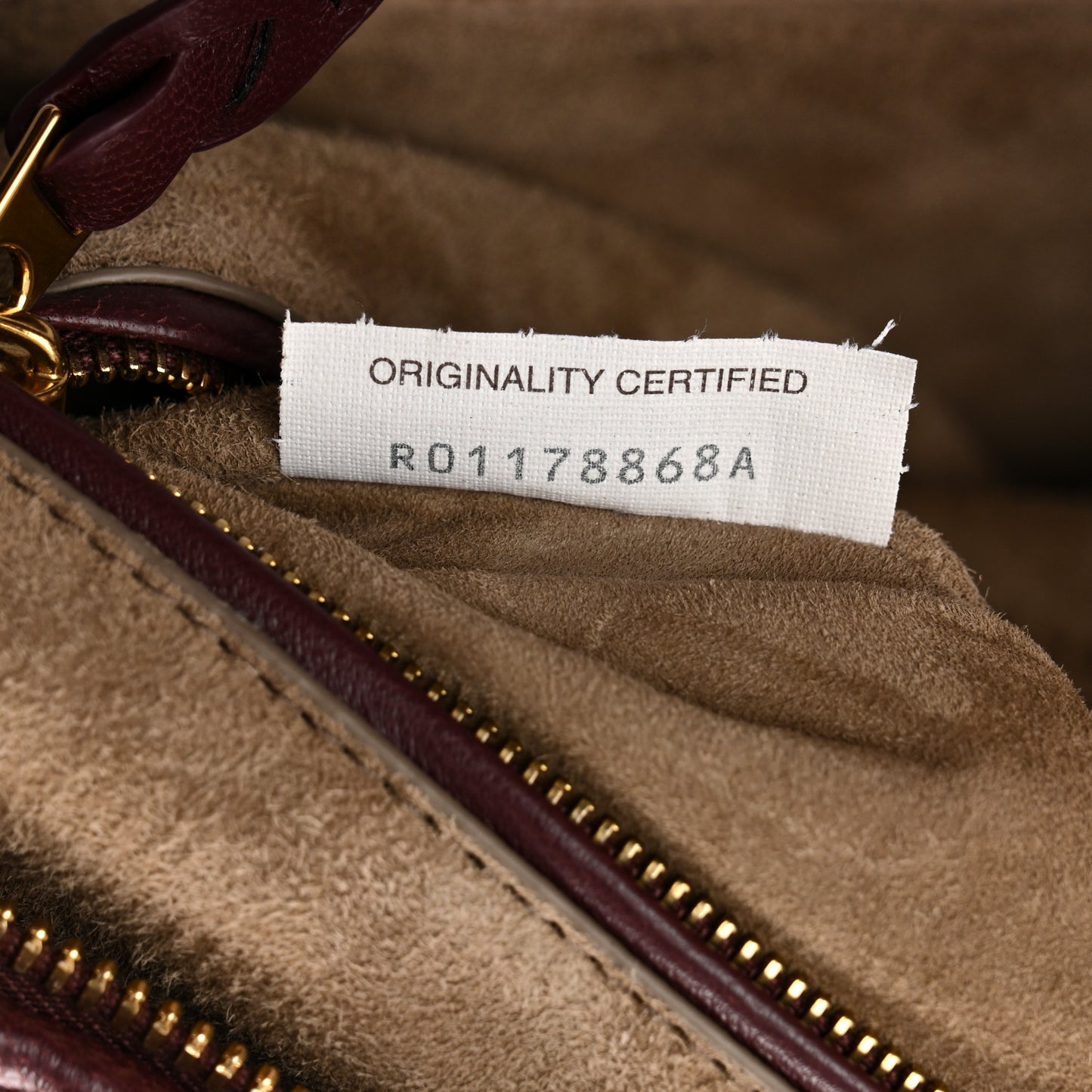 Lambskin Intrecciato Medium Padded Veneta Deep Mahogany