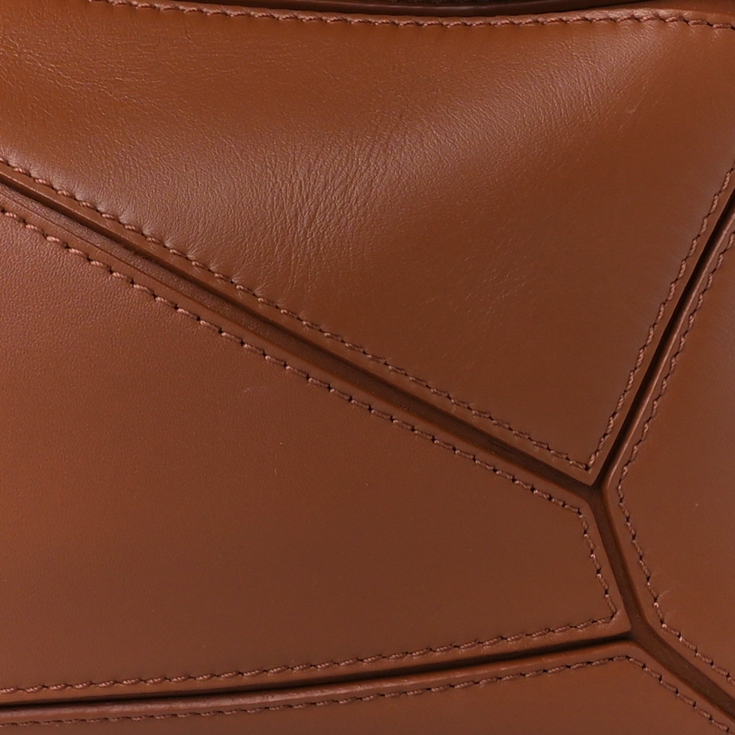 Loewe Satin Calfskin Small Puzzle Bag Pecan 10 of 12
