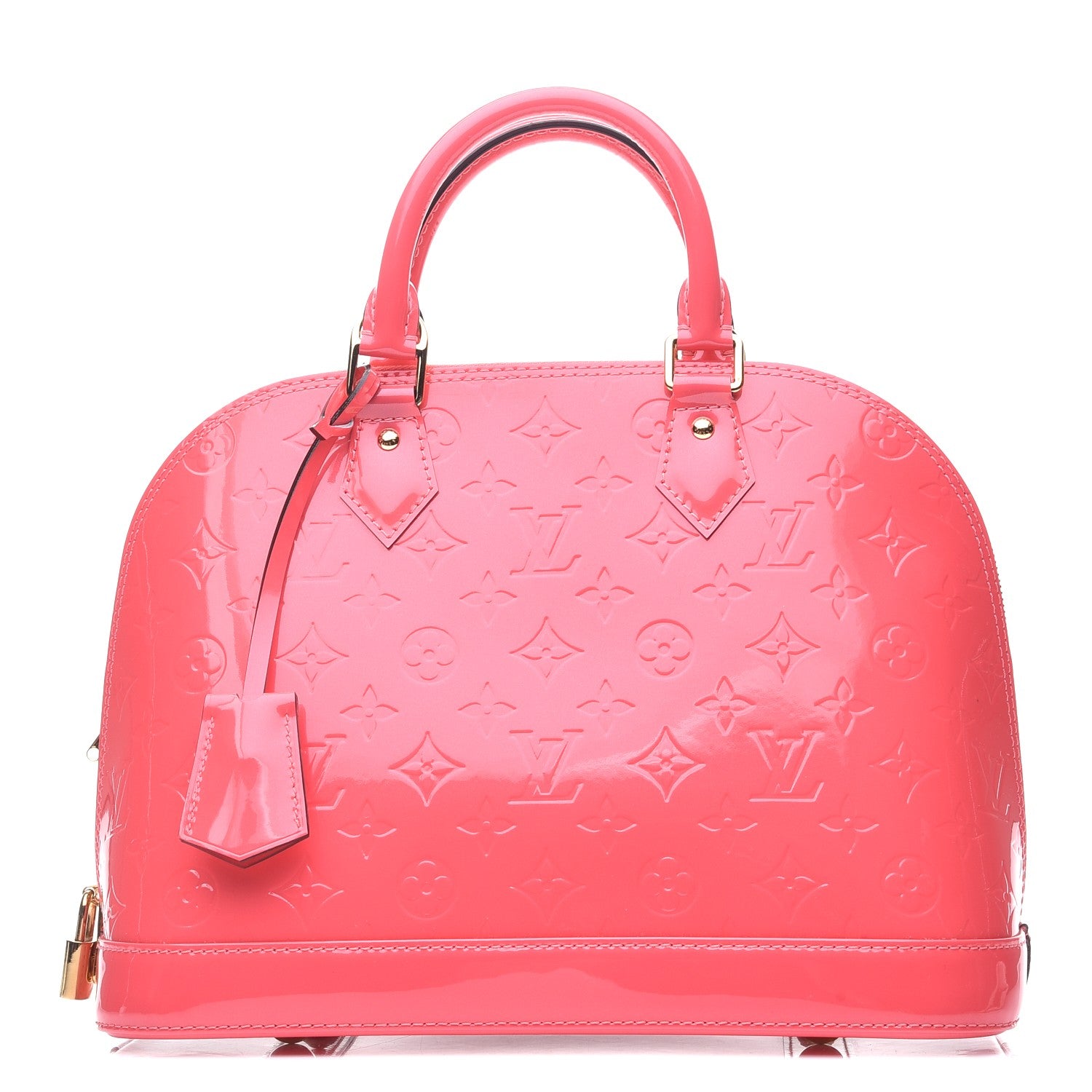 Louis Vuitton Vernis Alma PM Rose Litchi 1 of 9