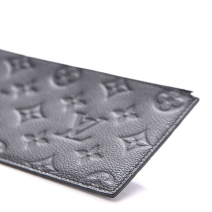 Louis Vuitton Empreinte Felicie Chain Wallet Zippered Insert Black 7 of 7